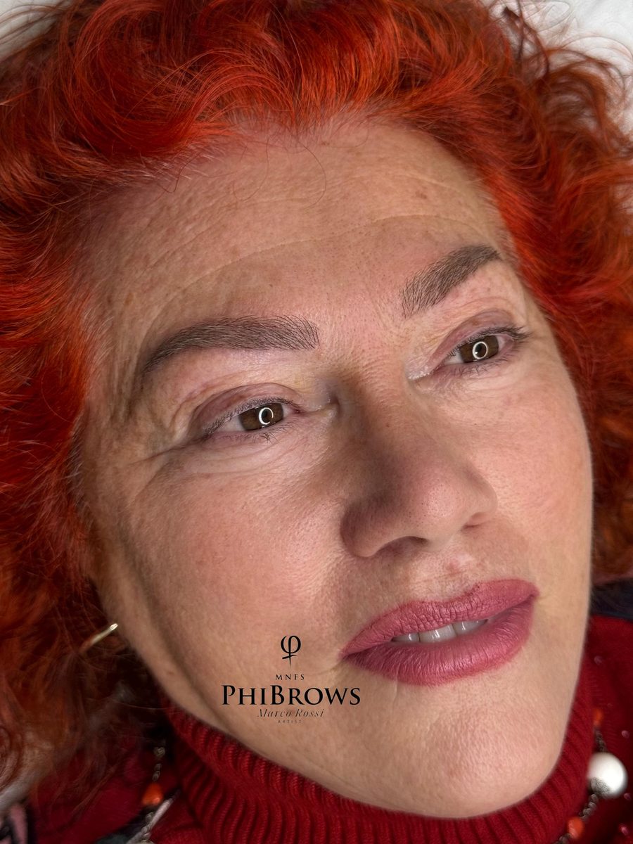 Sopracciglia e labbra — trucco permanente
